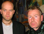 To som jobber livet av seg for poesien: Henning H. Bergsvåg (t.v.) og Thomas Espedal