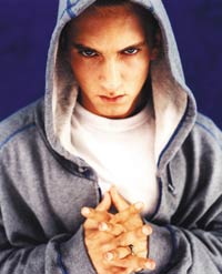 Eminem stakk av med fire priser i Los Angeles mandag kveld. Foto: Promo.