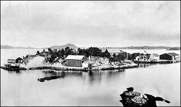 Skjerjehamn i 1930. (Foto © Fylkesarkivet)