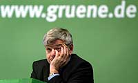 Utenriksminister Joschka Fischer, De grønne (Foto: Christian Charisius, Reuters) 