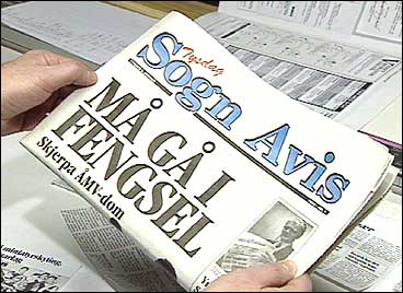 Frsteutgva av Sogn Avis i 1993. (Alle foto: Atle Lkken, NRK)