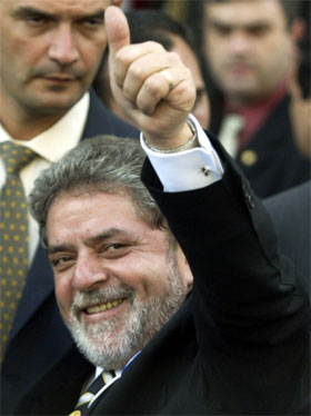 Brasils nyvalgte president Lula da Silva vil gjenreise Mercosur. (Foto: Reuters) Brasils nyvalgte president Lula da Silva vil gjenreise Mercosur. (Foto: Reuters)