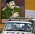 Irak og Saddam Hussein trues med krig av USA. (Arkivfoto: Reuters)