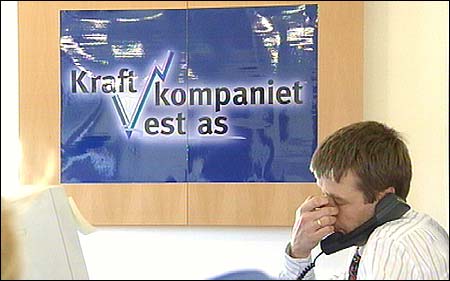 Jo Børre Eikås gjekk på trynet med Kraftkompaniet Vest. NRK-foto Heidi Lise Bakke.