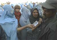 Kullutdeling til afghanske flyktninger (REUTERS/Radu Sigheti )