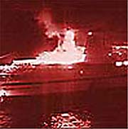 Scandinavian Star brant i april 1990, 159 mennesker omkom i den tragiske brannen.