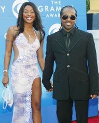 Jermaine Dupri og date på Grammy Awards 2002. Foto: Getty Images Jermaine Dupri og date på Grammy Awards 2002. Foto: Getty Images