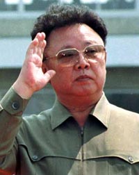 Nord-Koreas leder Kim Jung-il.