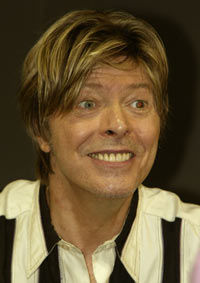 David Bowie bidrar for Tibet i New York. Foto: Getty Images