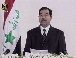 Saddam Hussein kan ikkje sjå kva meir Irak kan gjere for å unngå krig. (Reuters-foto)