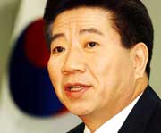 Sør-Koreas president Roh Moo-hyun sier at "ytterliggående tjenestemenn" i Bush-administrasjonen i desember drøftet mulighetene for et angrep mot Nord-Korea.