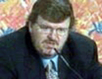 Kontroversielle Michael Moore er Oscar-kandidat. (Foto: promo)