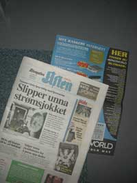 Abonnerer du på Aftenpostens aftenutgave, får du i dag et reklameinnstikk i avisen.