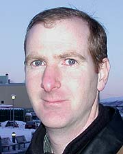 Sjøfuglspesialist Grant Gilchrist fra Canadian Wildlife Service. Sjøfuglspesialist Grant Gilchrist fra Canadian Wildlife Service.