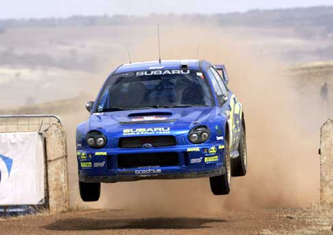 Petter Solberg i Rally Australia 2002
