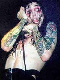 Marilyn Manson gjør det godt i USA. Foto: Promo. Marilyn Manson gjør det godt i USA. Foto: Promo.