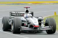 SEIER: McLaren-fører Coulthard vant VM-runden i Australia i mars.