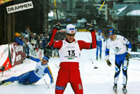 Jens Arne Svartedal vant sprinten i Drammen sist sesong. Jens Arne Svartedal seier sprint Drammen
