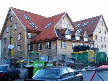 Ludeboden er restaurert med gjenbrukte materialer Ludeboden er restaurert med gjenbrukte materialer