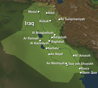 Tre nye eksplosjoner er i dag tidlig hørt i byen Mosul nord i Irak.