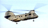 Nedskyting av et amerikansk helikopter gir 200.00 kroner i belønning. (Foto: EBU)