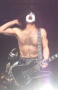 Kiss: Vokalist Paul Stanley. Foto: Kissonline.com.