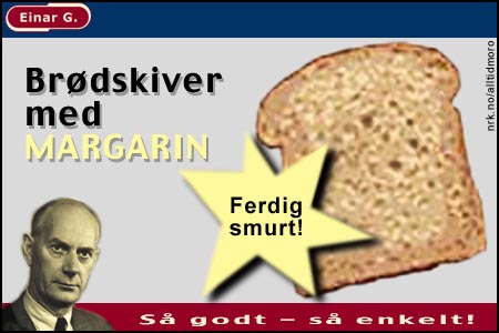 Etter endt jobb som statsminister lanserte Einar Gerhardsen i 1965 en serie fast-food produkter. (Alltid Moro)