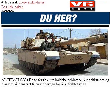 VGs nettutgave 1/4 2003. VGs nettutgave 1/4 2003.