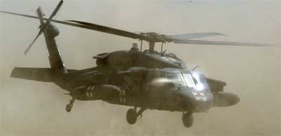 Det var eit helikopter av denne typen som styrta i Tikrit i dag. (reuteres-foto)