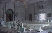 De amerikanske soldatene filmet selv innsiden av ett av Saddams palasser. 