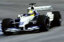 Ralf Schumachers Williams-bil skal bære ølreklame. (Foto: Mark Thompson/Getty Images) 