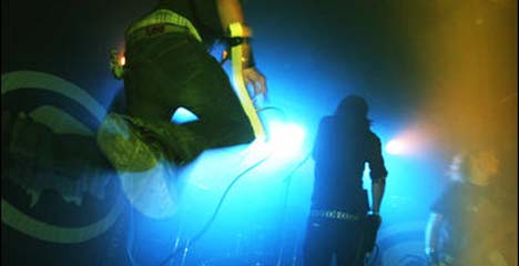 Stonegard live under Bylarm i Trondheim 2003. (Foto: Privat).