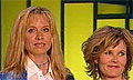 Hege Schøyen og Kjersti Holmen fikk pris for beste humorprogram. Foto: TV 2.