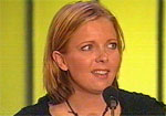 Silje Stang fikk pris for beste kvinnelige programleder. Foto: TV 2.