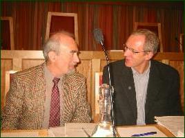 De to rettspykiaterne i Anooshesaka - Berthold Grunfeld og Jon Olav Roaldset. Foto: Gunnar Sandvik De to rettspykiaterne i Anooshesaka - Berthold Grunfeld og Jon Olav Roaldset. Foto: Gunnar Sandvik