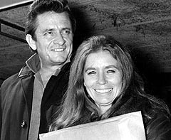 Johnny Cash sammen med kona June i 1968. Foto: Getty Images.