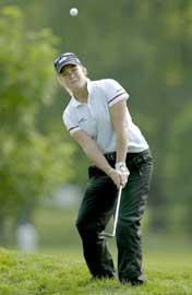 Suzann Pettersen på det 14. hullet i Wilmington. (Foto: Andy Lyons/Getty Images) Suzann Pettersen på det 14. hullet i Wilmington. (Foto: Andy Lyons/Getty Images)