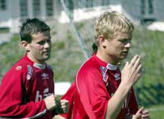 Eirik Bakke og Steffen Iversen ville ligget tynt an hvis Tippeliga-trenerne fikk bestemme. (Foto: Bjørn Sigurdsøn/Scanpix) 