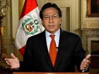 Perus president Alejandro Toledo har kalt ut hæren for å finne gislene. (Foto: Reuters)