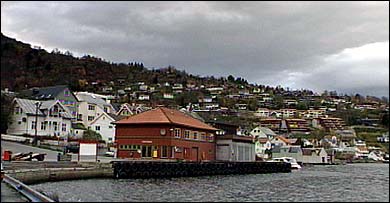 Sogndal kai. (Foto: Heidi Lise Bakke, NRK)