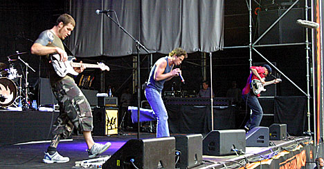 Tittel : Audioslave på Norwegian Wood 2003. Foto: Arne Kristian Gansmo, NRK. Tittel : Audioslave på Norwegian Wood 2003. Foto: Arne Kristian Gansmo, NRK.