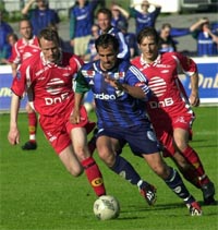 Martin Andresen utliknet da Stabæk kom tilbake fra 0-3 mot Brann (Foto: Marit Hommedal/SCANPIX) Martin Andresen utliknet da Stabæk kom tilbake fra 0-3 mot Brann (Foto: Marit Hommedal/SCANPIX)