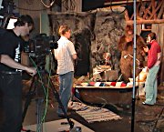 Fra studio på Bakketeigen i Ål. Fra studio på Bakketeigen i Ål.