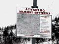 Forsvaret vil bruke bomekastarar på Mjølfjell i vinterferien. (Foto:NRK)
