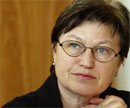 Barne- og familieminister Laila Dåvøy