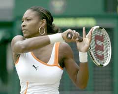 Serena Williams var en klasse bedre enn belgiske Justine Henin-Hardenne. (Foto: Alex Livesey/Getty Images)