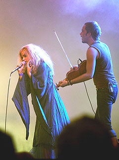 Gåte spiller på Arvikafestivalen Lørdag kl. 19 på scenen som heter Andromeda. Foto: Jakob Boserup / SCANPIX.
