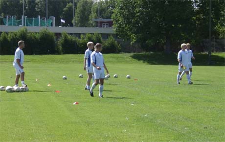 Kun sju spillere møtte til Sandefjords trening i går.