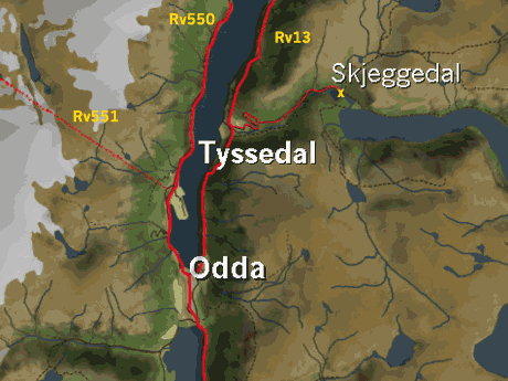 Kart Skjeggedal