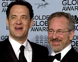  Tom Hanks og Steven Spielberg er gode busser(Foto: AP/Scanpix)